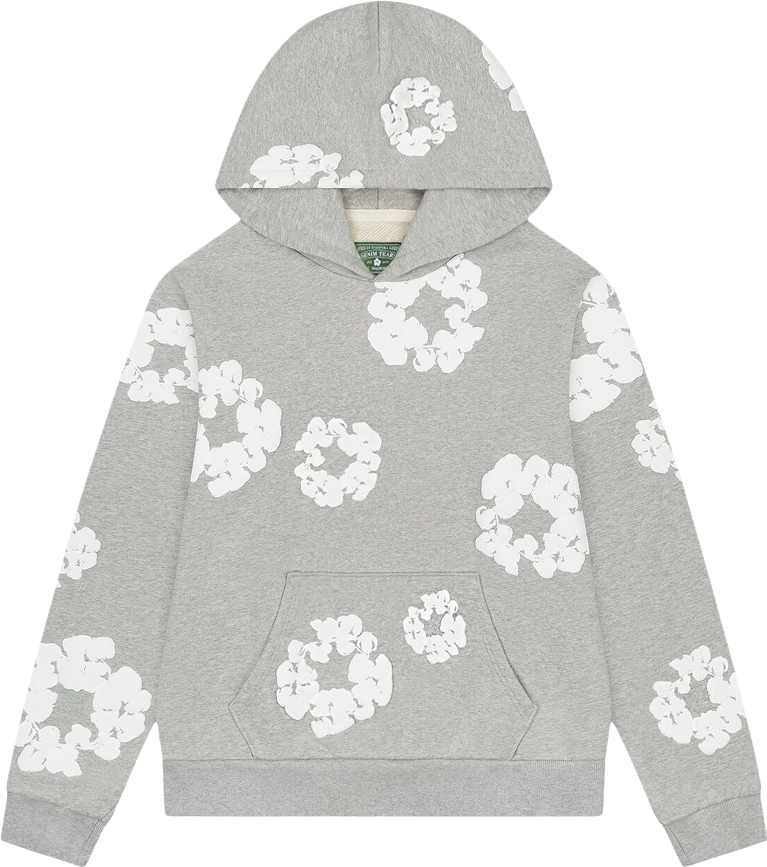 Denim Tears The Cotton Wreath Sweatshirt - Grey | Editorialist