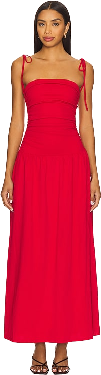 all the ways orelia maxi dress All The Ways Orelia Maxi Dress - Red