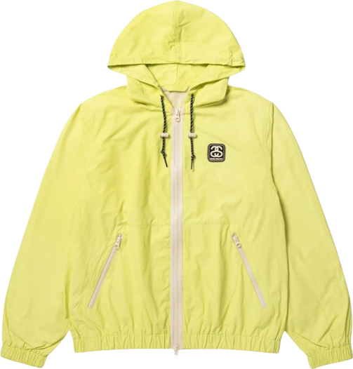 StüSsy X Wales Bonner Windbreaker - Lime | Editorialist