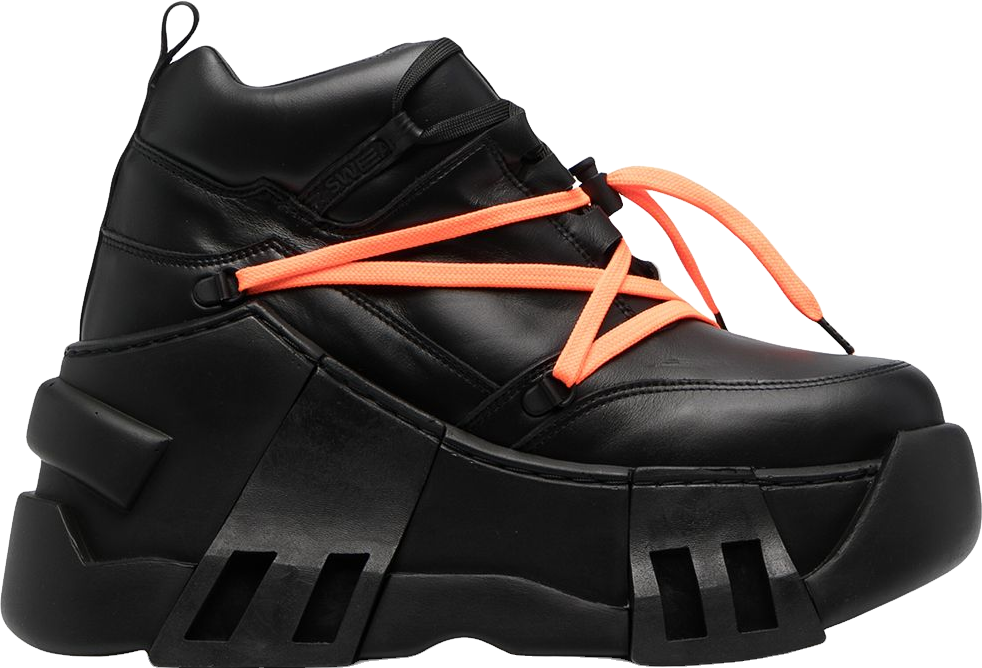 Swear London Amazon Black Orange Platform High Top Sneakers EU 45 Men\'s 11 swear-london.com – SWEAR London main image 3