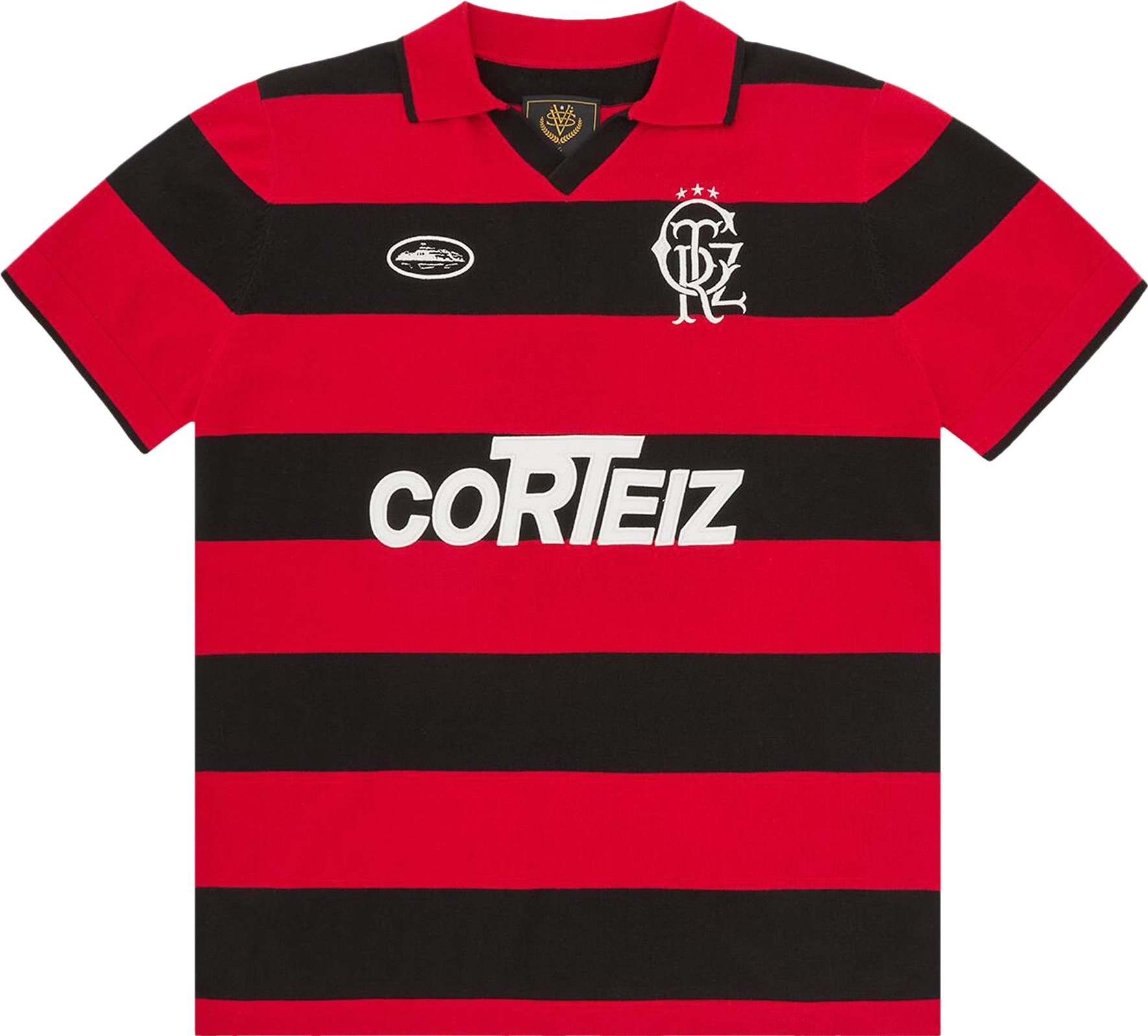 Corteiz Serie A Knit Jersey - White | Editorialist