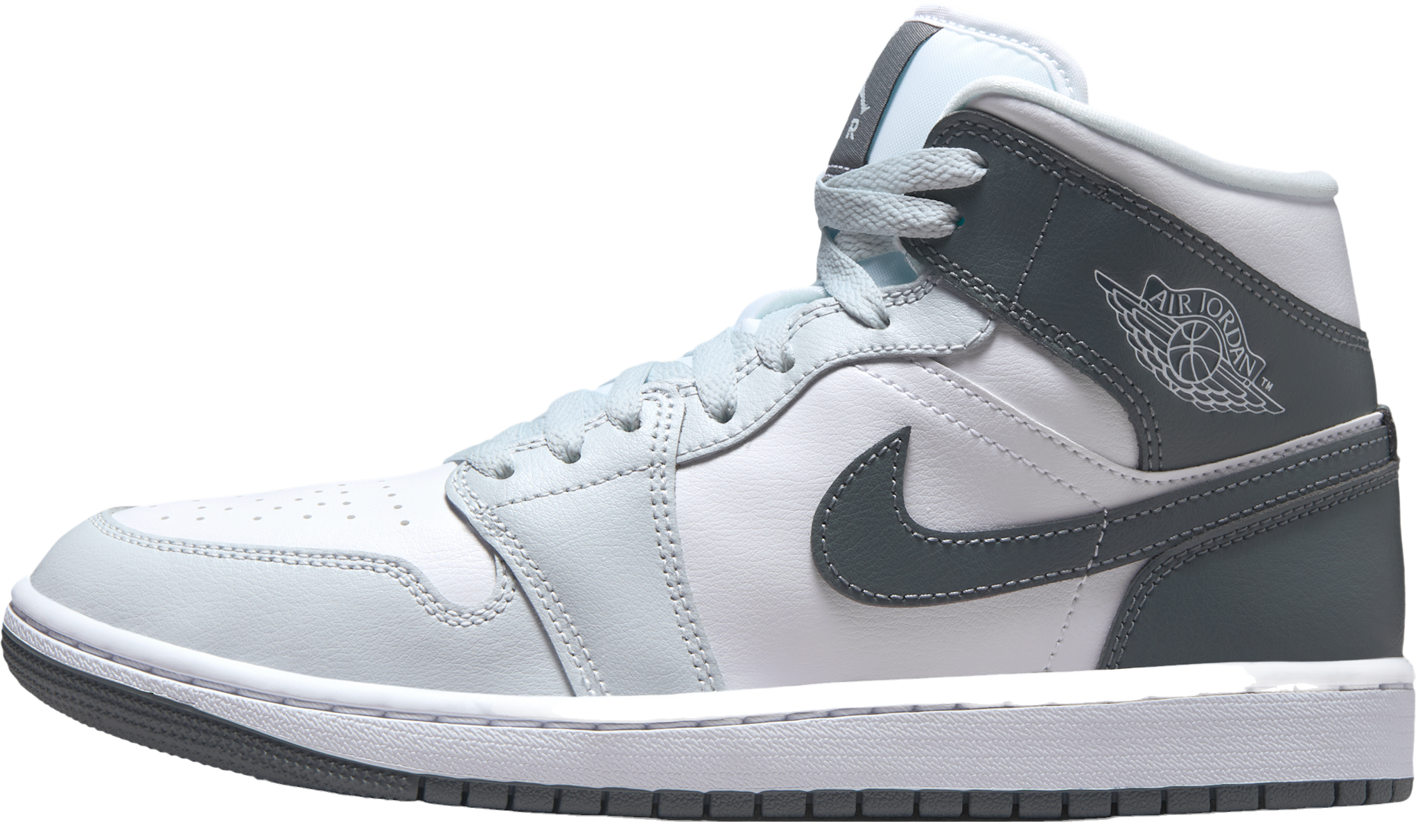 Jordan 1 Mid Sneakers - White - 18% Off | Editorialist