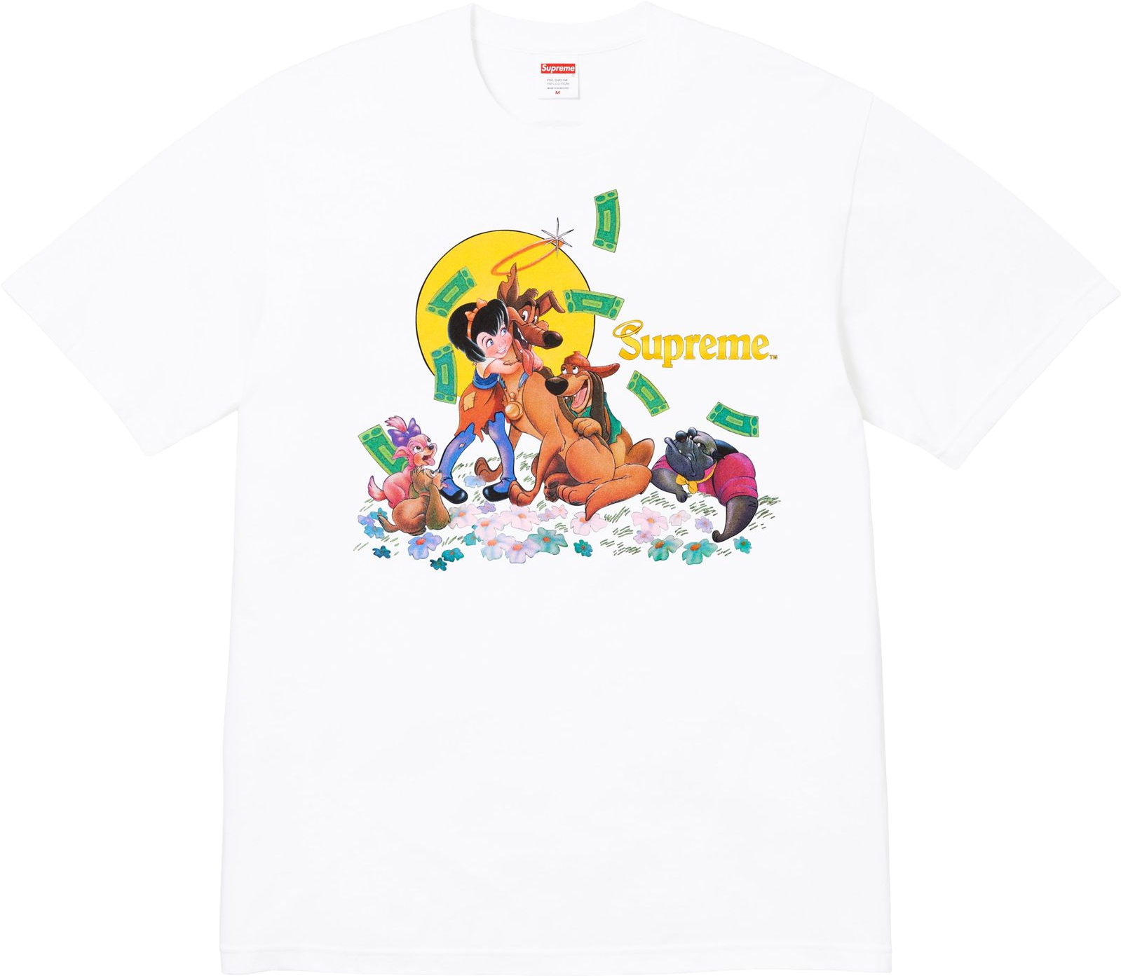 Supreme Graphic T-Shirt - White | Editorialist