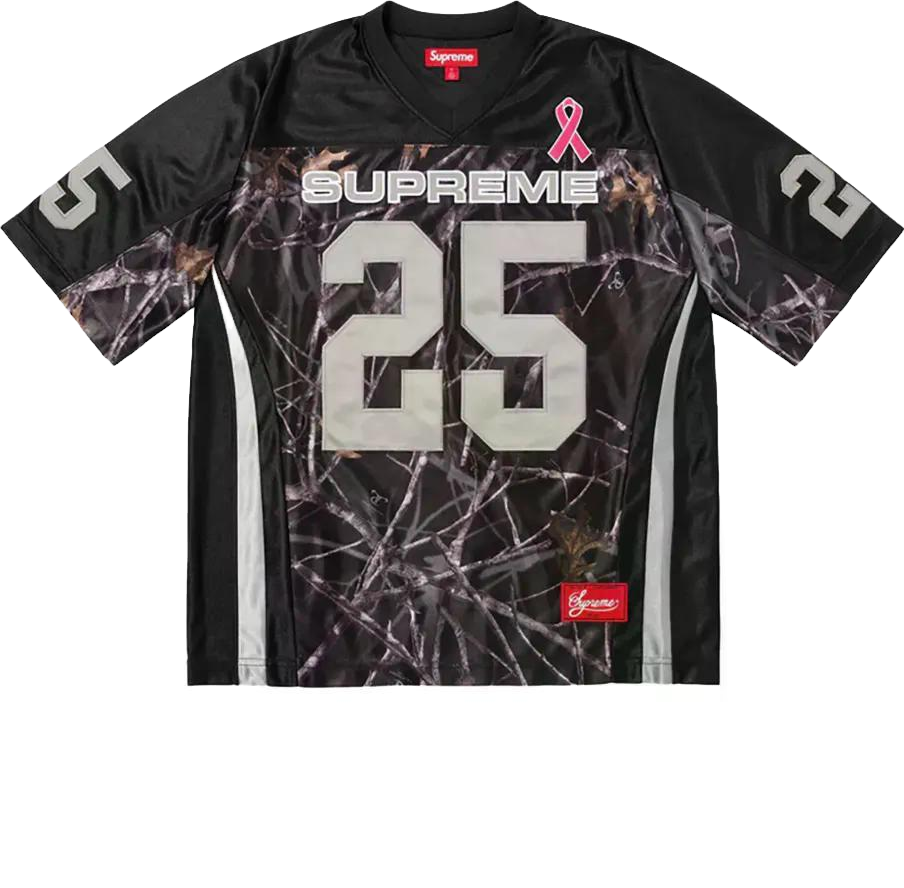 Supreme Bandana Football Jersey - White | Editorialist