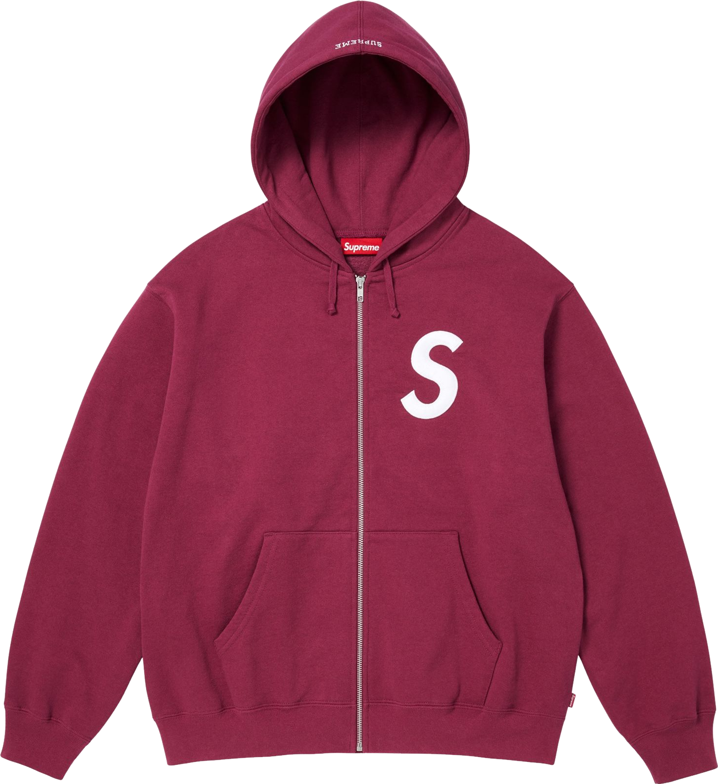 Supreme S Logo Zip Up Hooded Sweatshirt - Green | Editorialist