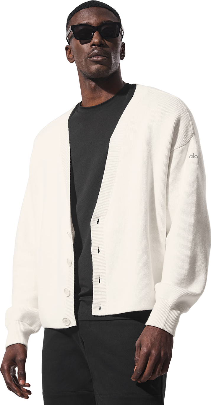 ALO yoga ニットカーディガン　XS Snuggle Up Sweater Cropped Cardigan - Black | ALO