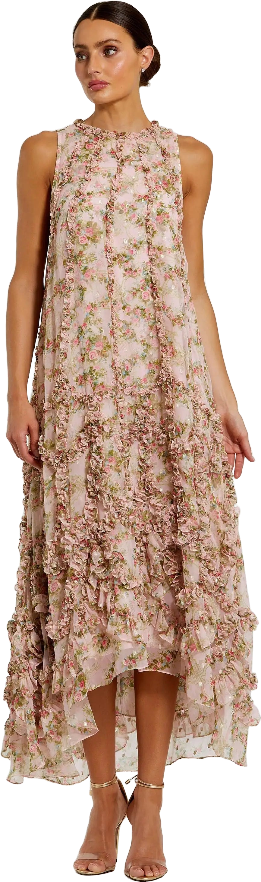 halterneck open back detail textured mini dress in cream LYRIA JERSEY Colour:Green & Red The mini length showcases English garden style Elegant Backless Dress Captions