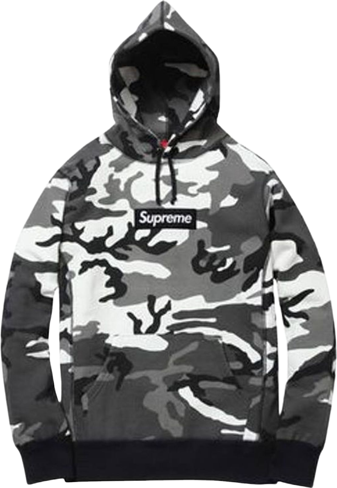Supreme Box Logo Pullover Hoodie - Black | Editorialist