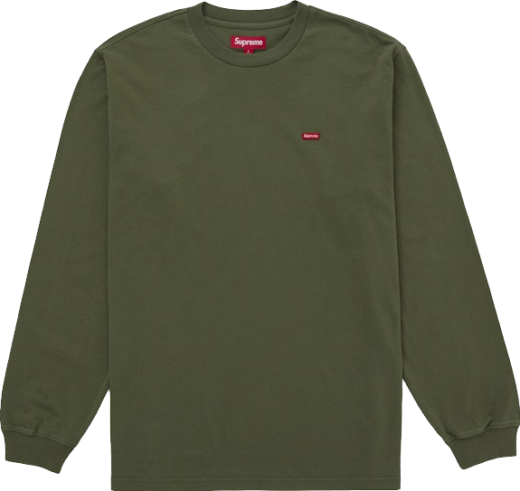 Supreme Small Box Long Sleeve Tee Shirt - Purple | Editorialist