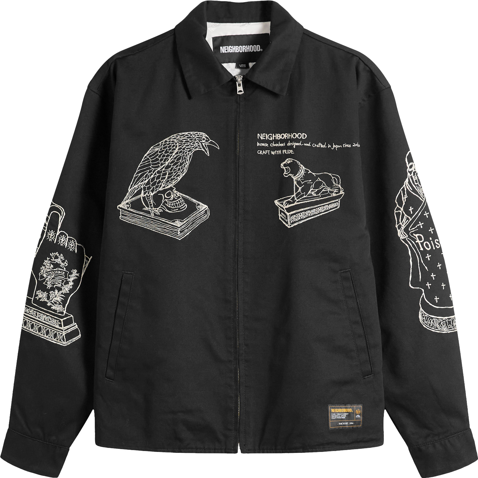 Neighborhood Souvenir Jacket - Black | Editorialist