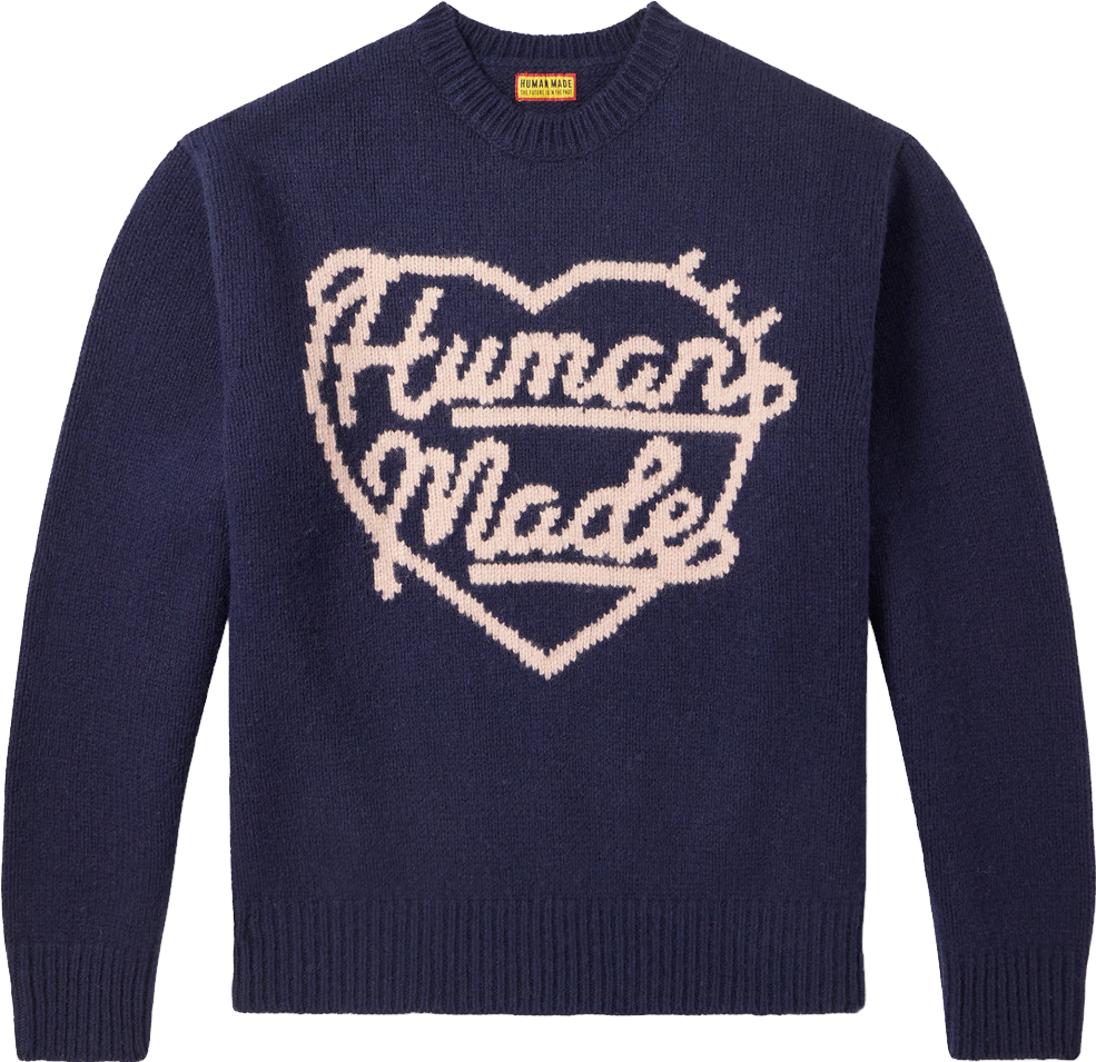 Human Made Low Gauge Knit Sweater - Black | Editorialist