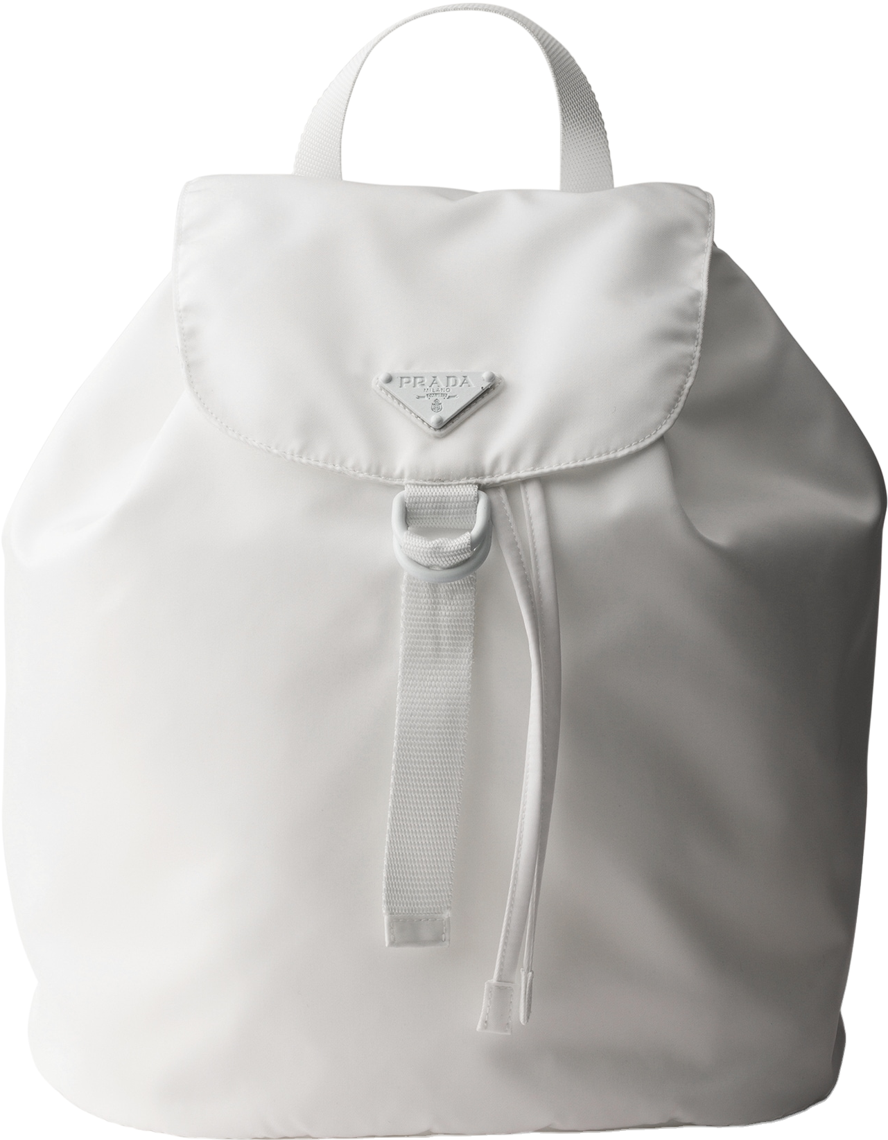 Prada Re-Nylon Backpack - White | Editorialist display picture 1