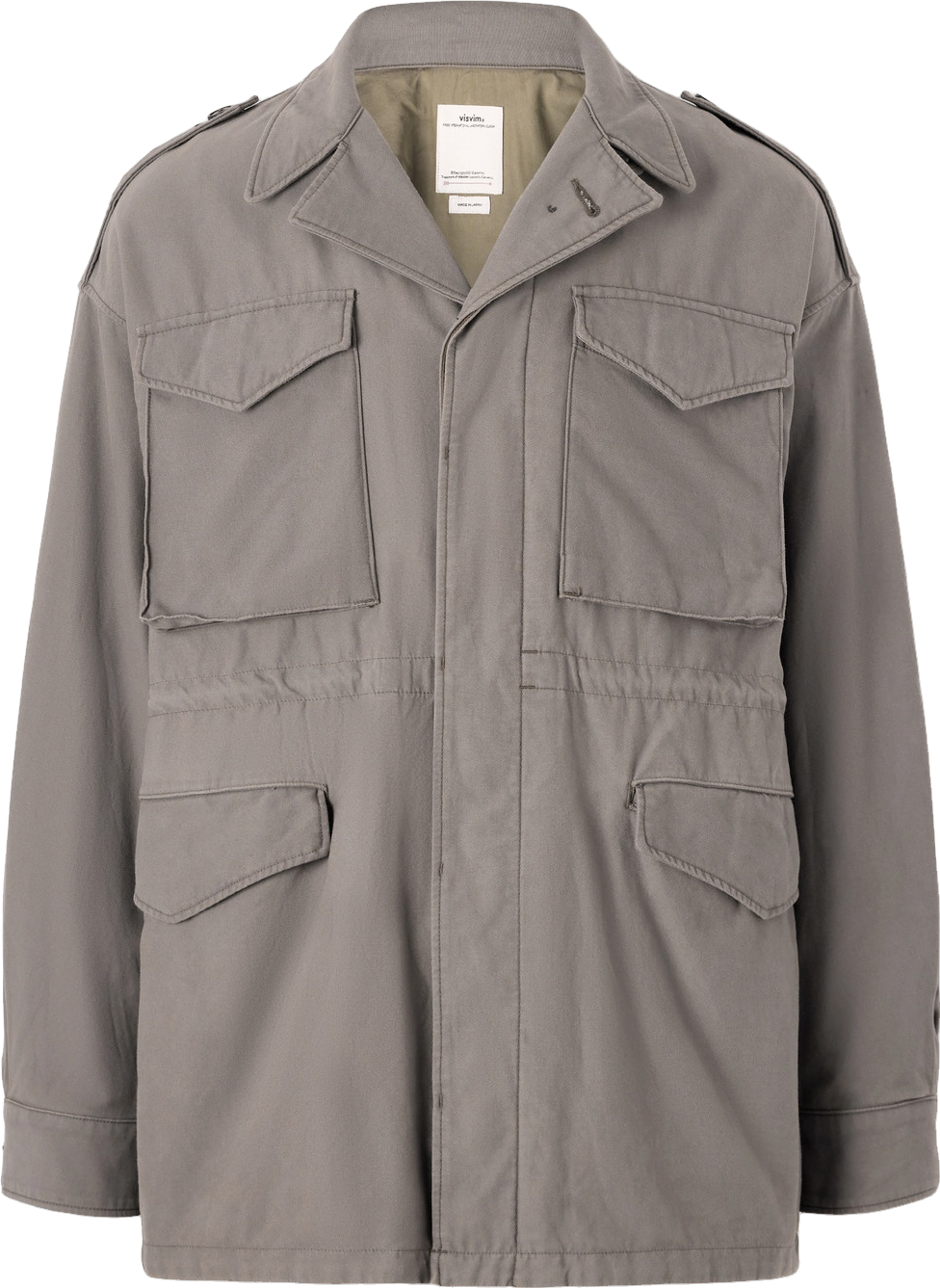 Visvim Achse Cotton & Nylon Field Jacket - Olive | Editorialist