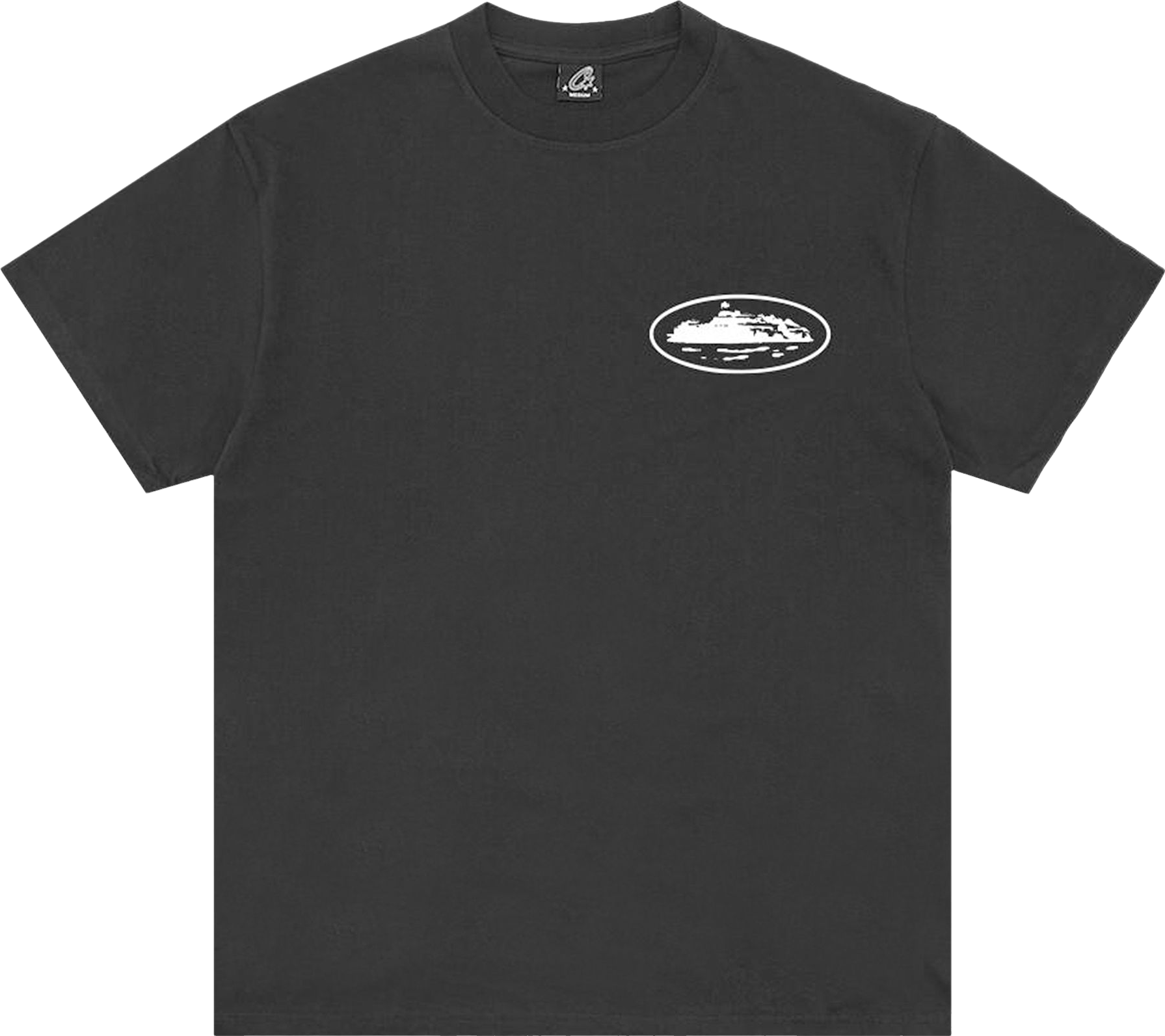 Corteiz Og Island Logo Tee - Black | Editorialist