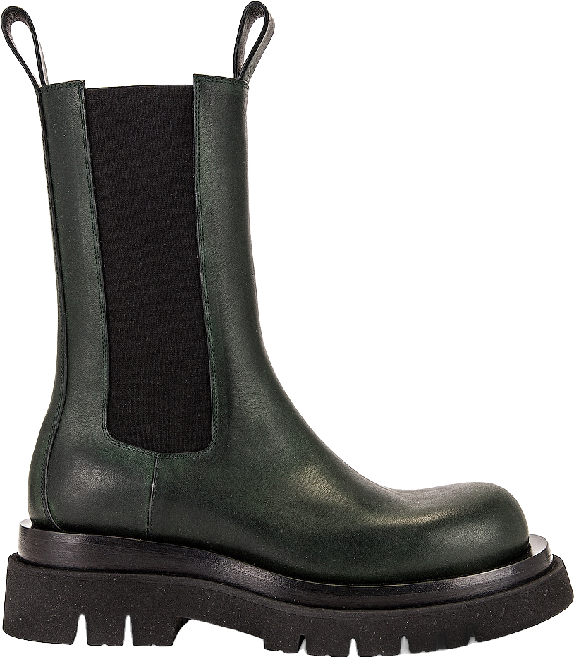 Bottega Veneta Lug Chelsea Boots - Camping | Editorialist display picture 1