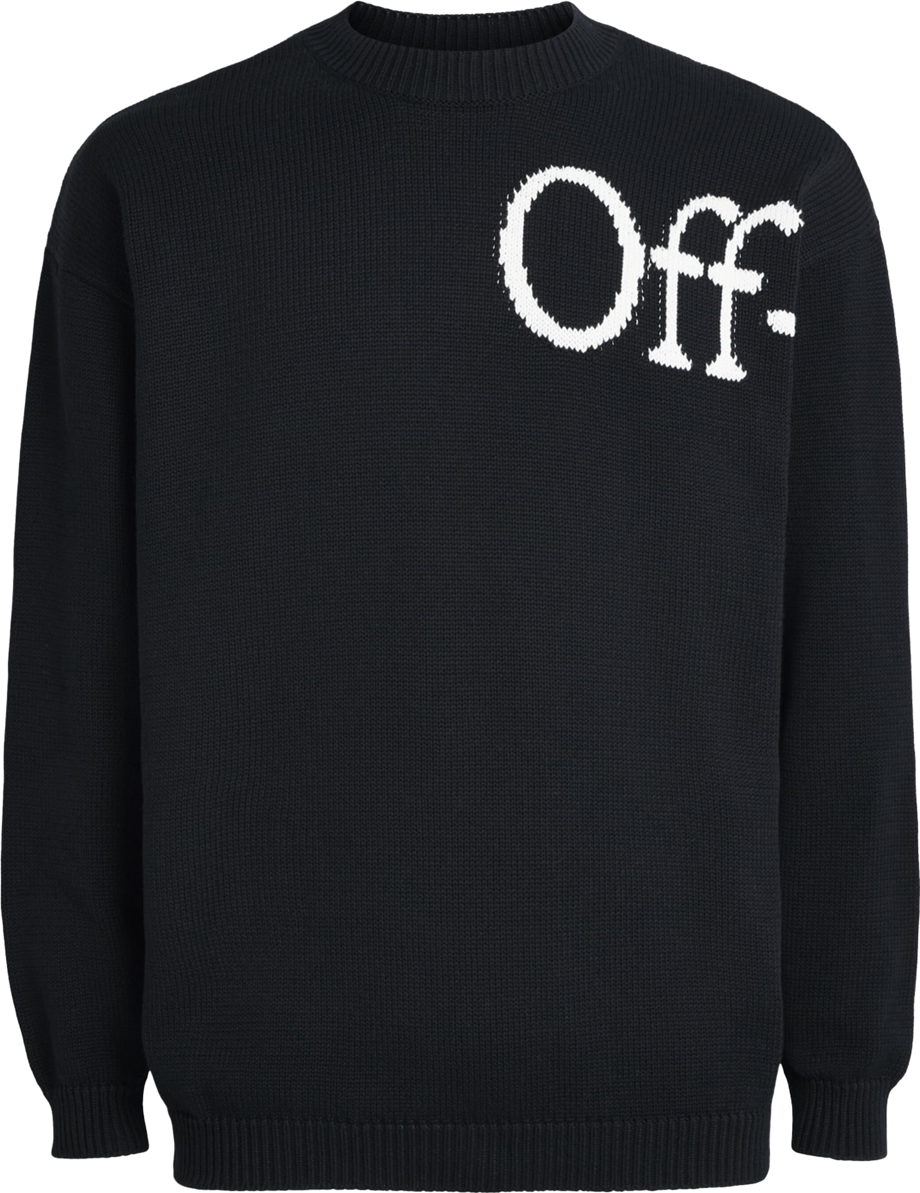 off-white オフホワイト ロゴクルーネックニット Off-White(オフホワイト) ニット・セーター(メンズ) - ブランド通販のBUYMA
