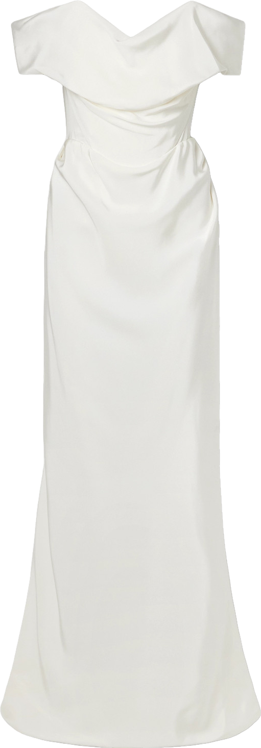 Vivienne Westwood Nova Cocotte Off-The-Shoulder Gown - Neutrals |  Editorialist