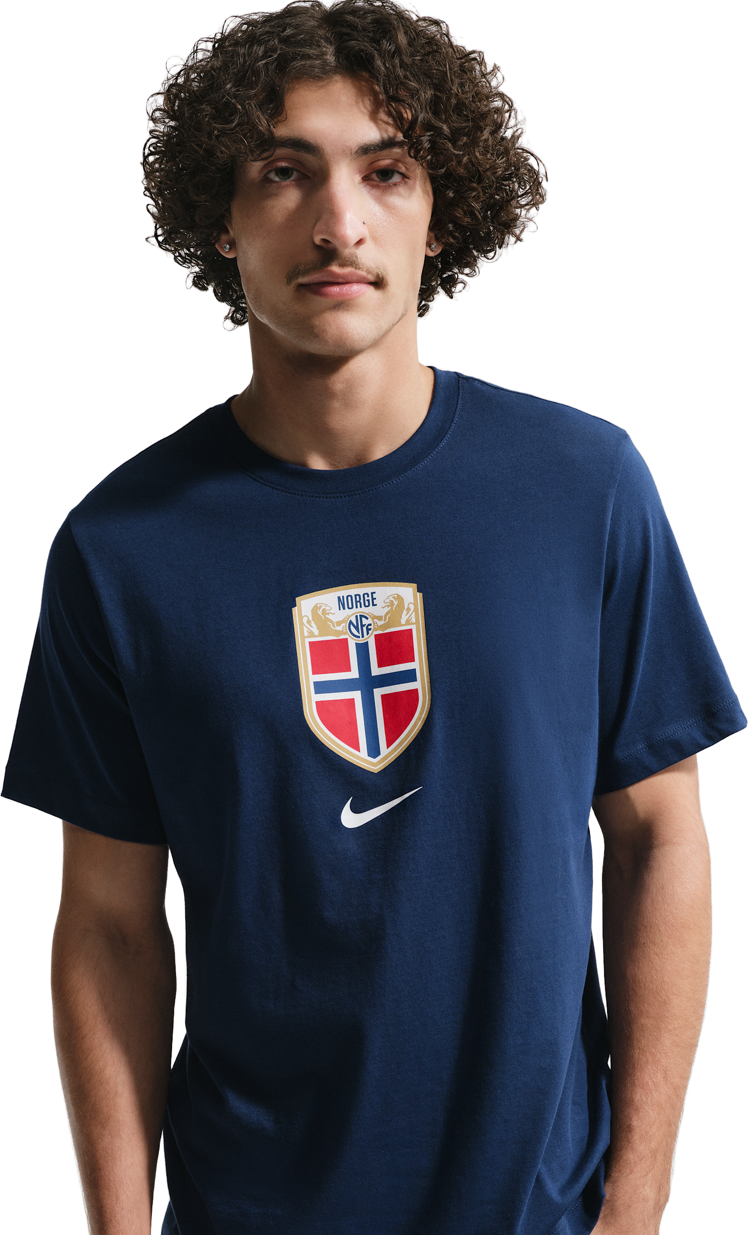 Nike Norway Soccer T-shirt - Blue | Editorialist