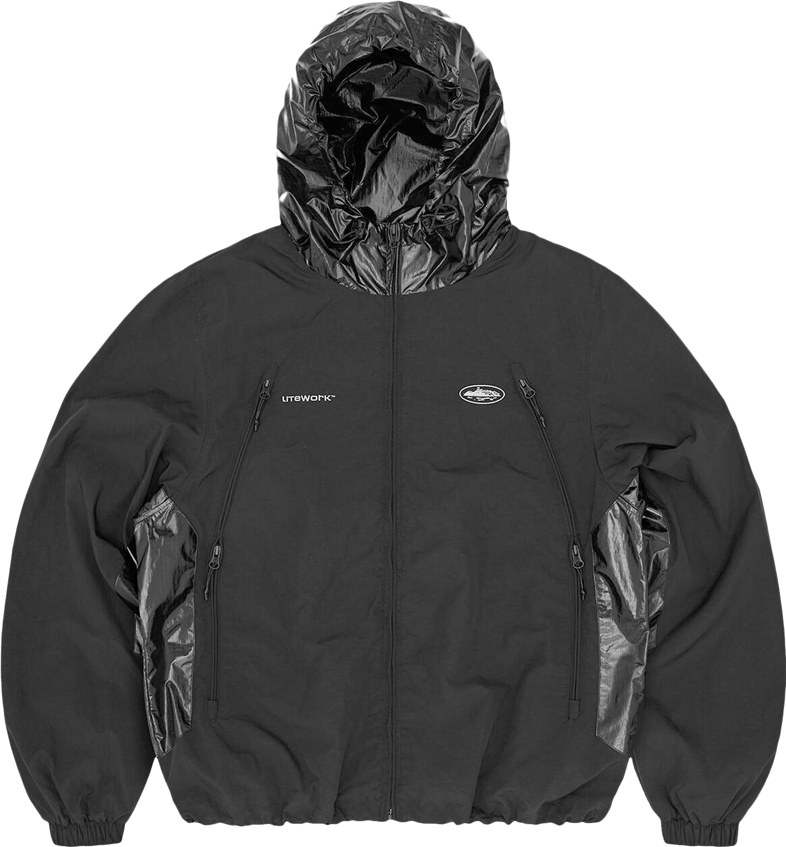 ジャケット・アウター Corteiz Alcatraz Bomber Jacket Black 41055840~
