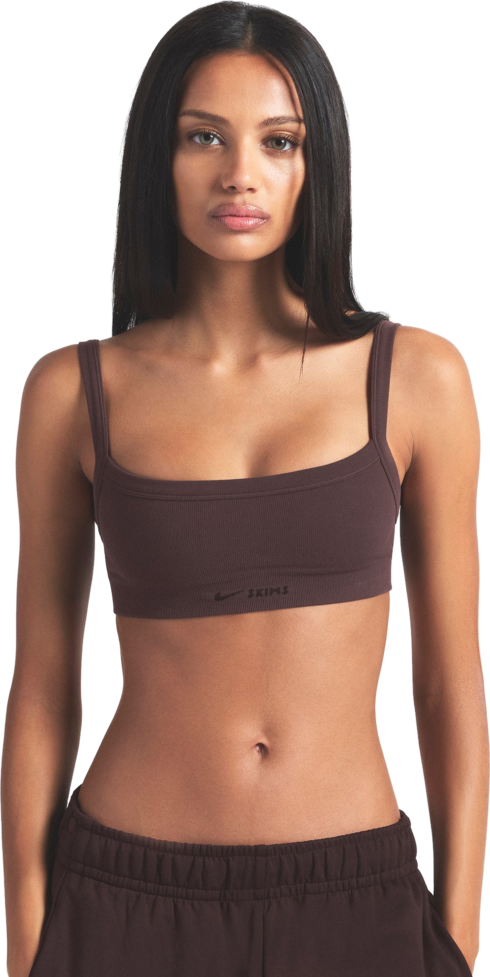 Alo Yoga Seamless Ribbed Favorite Bra Tank Top - Candy Heart Pink