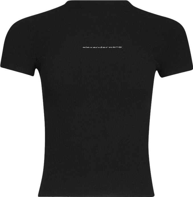 Alo Yoga Short Sleeve Top - Black | Editorialist