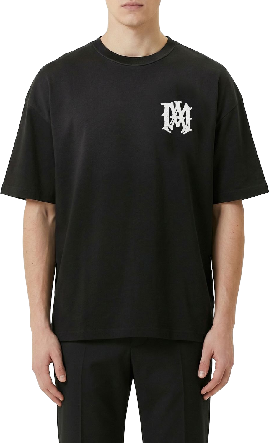 Buy Amiri Cotton Logo T-shirt - Black At 20% Off | Editorialist
