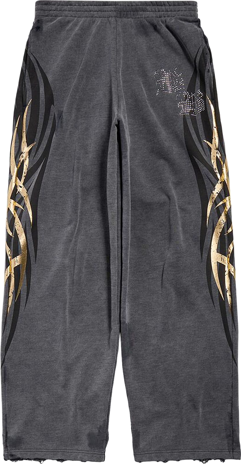 Balenciaga Laurel Classic Baggy Sweatpants - Black | Editorialist