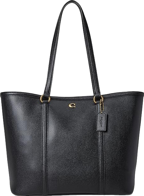 【美品】old coach black Legacy Leather Tote COACH Legacy Tote - Black | Editorialist