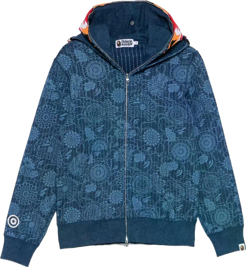 A BATHING APE Adidas Originals Edition Ultimate Shark Hoodie