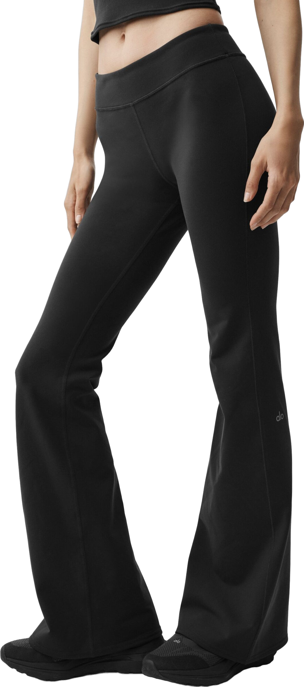 Alo Yoga Soft Foldover Bootcut Legging In Infinity Blue - 20% Off