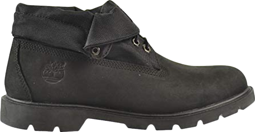 Timberland Roll Top Boots - Black | Editorialist