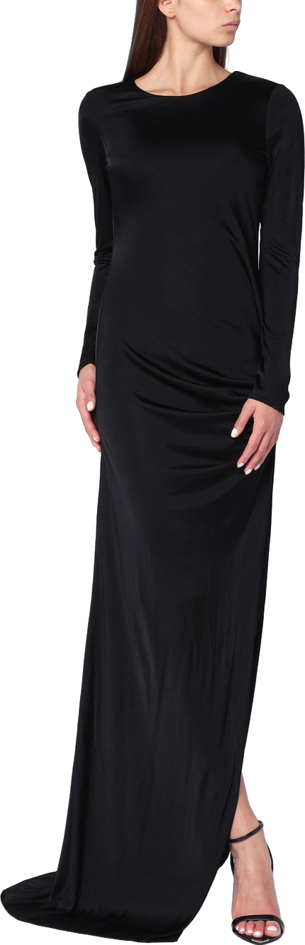 asymmetric brooch-detail maxi dress Buy Cos - Blue At 60% Off Dress Fit:Petite Fall wedding guest Versatile yet elevated Buy PINK FORT Women