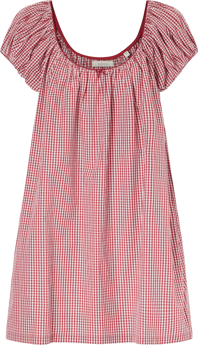 doen emmaretta dress red gingham MelanieMcGavin on LTK