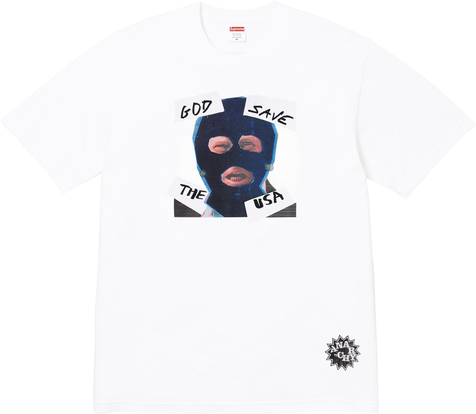 Supreme Graphic Print T-Shirt - White | Editorialist
