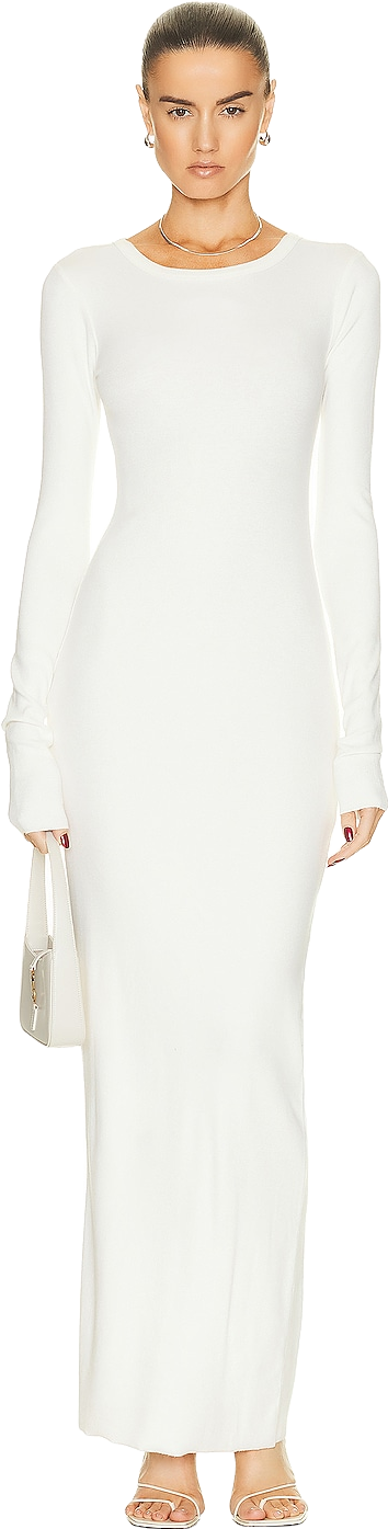 eterne long sleeve crewneck maxi dress reviews Long Sleeve Crewneck Maxi Dress