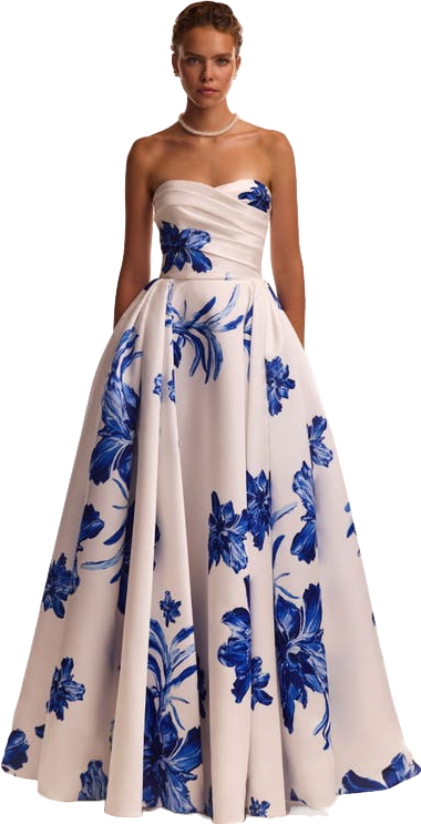 shoshanna raven cap-sleeve floral lace a-line maxi dress Buy - Blue At 75% Off Tight out detail Roundneck Sleeveless Size:S(4-6) Red Strap Dress Women
