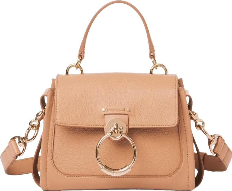 Chloé Tess Day Mini Crossbody Bag - Nude - 17% Off | Editorialist