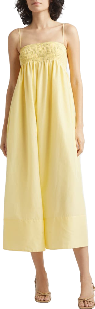 Buy Staud Dandelion Dress In Yellow - California Poppy Goldie At 70% Off