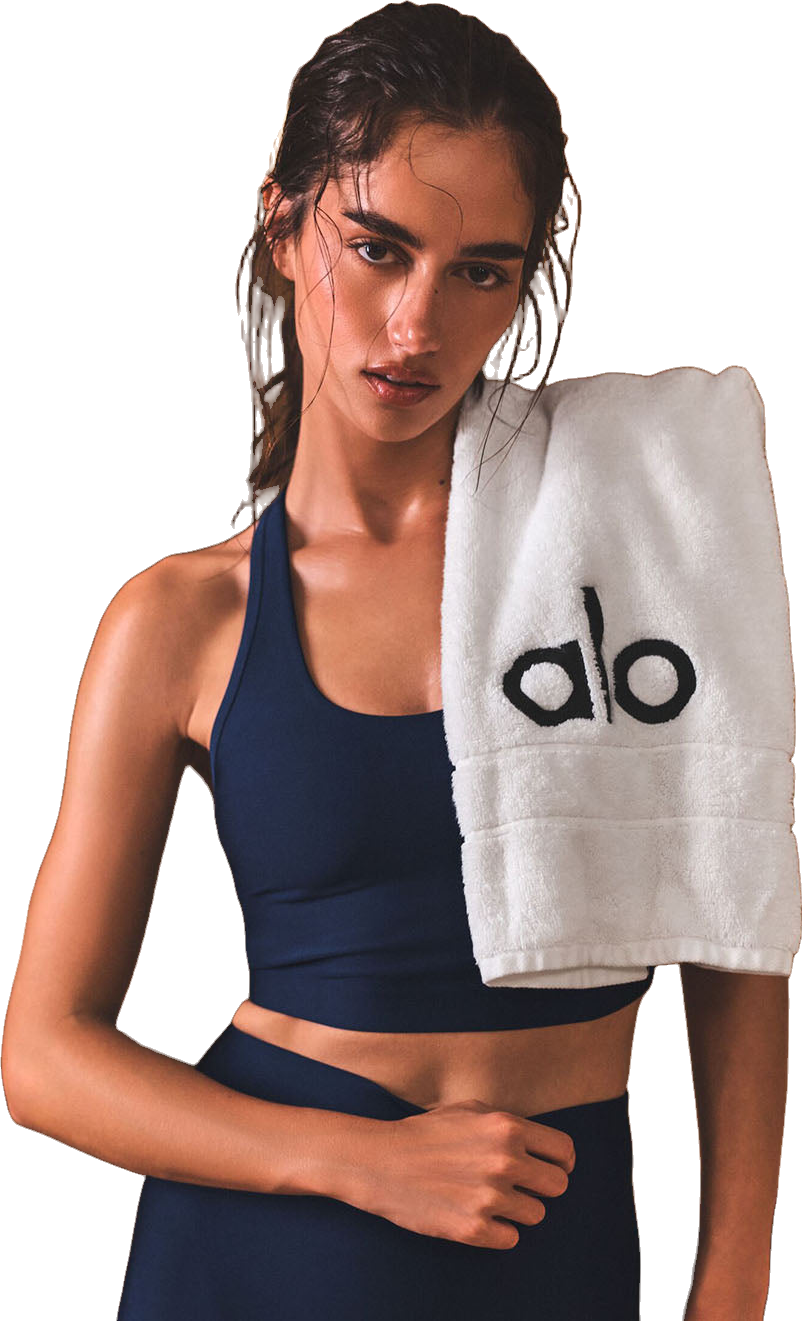 Alo Yoga Airlift Super Sleek Bra Tank - Black | Editorialist