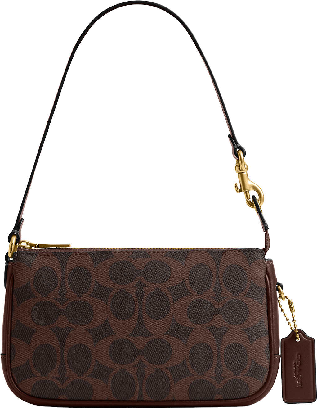 Coach Plaza Bag 18 In Signature Canvas - Brass/Maple | Editorialist
