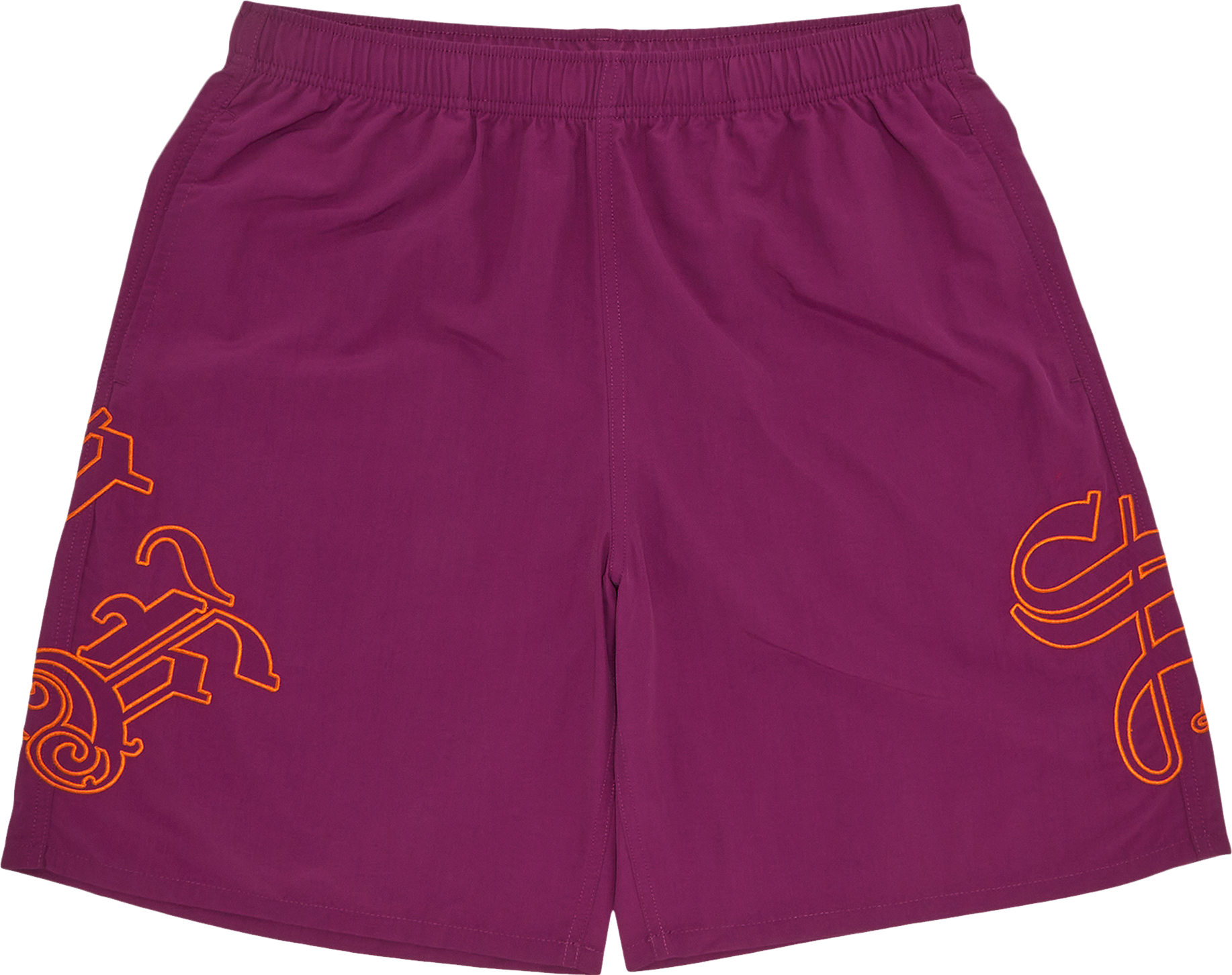 Supreme Old English Nylon Short - Blue | Editorialist