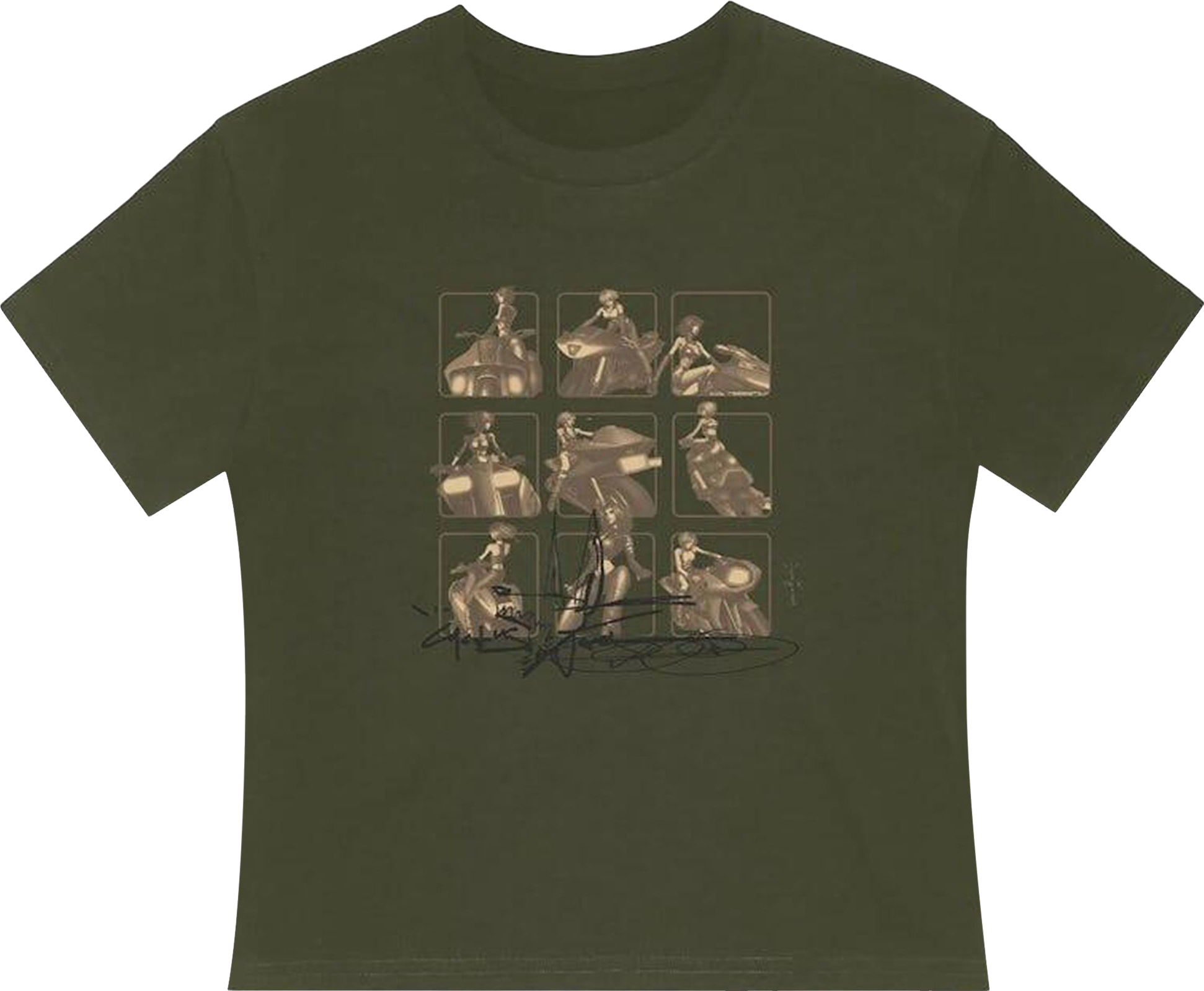 Travis Scott Cactus Jack X Fc Barcelona Washed Spray Logo Tee