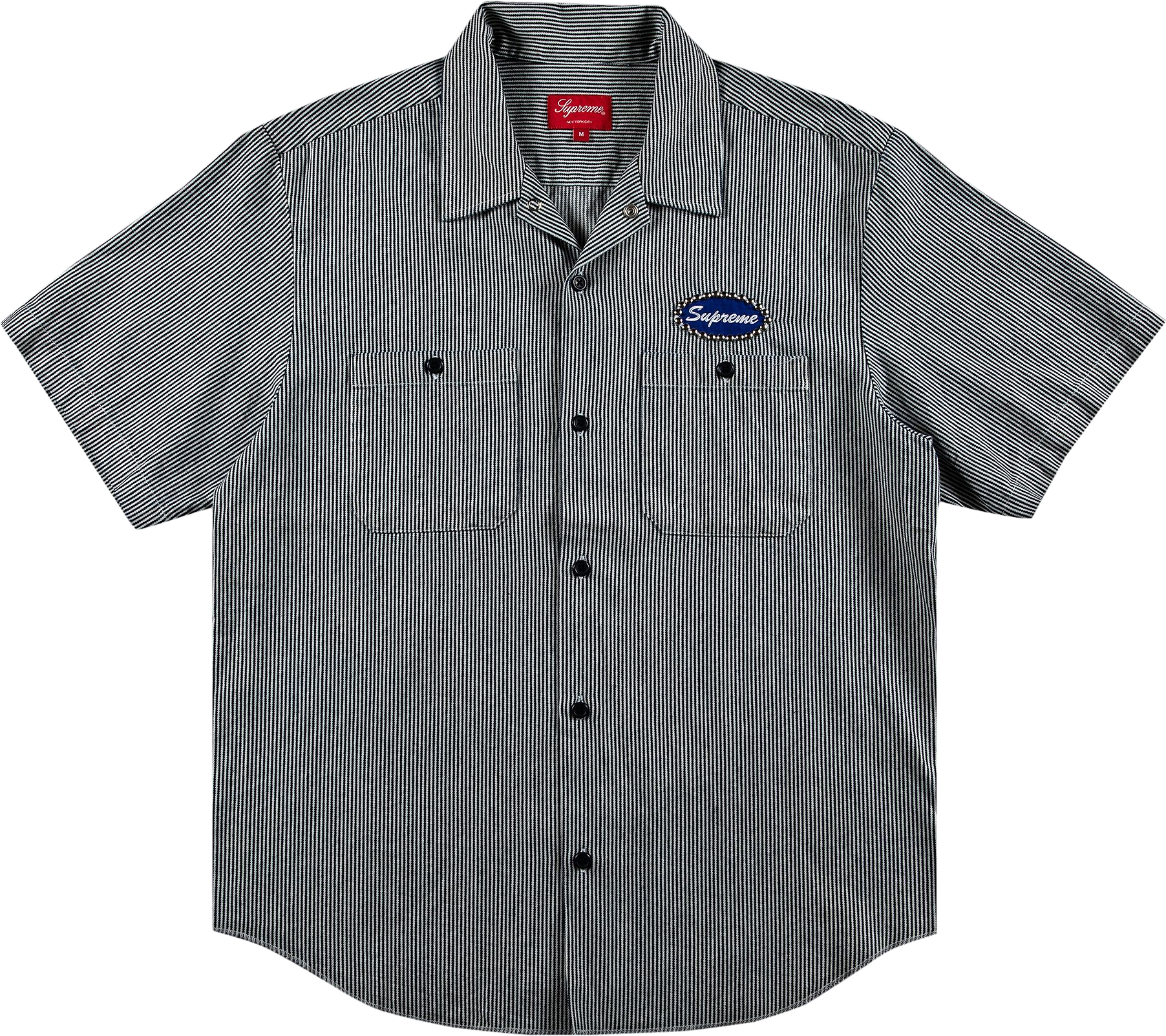 Supreme Short-Sleeve Work Shirt - White | Editorialist