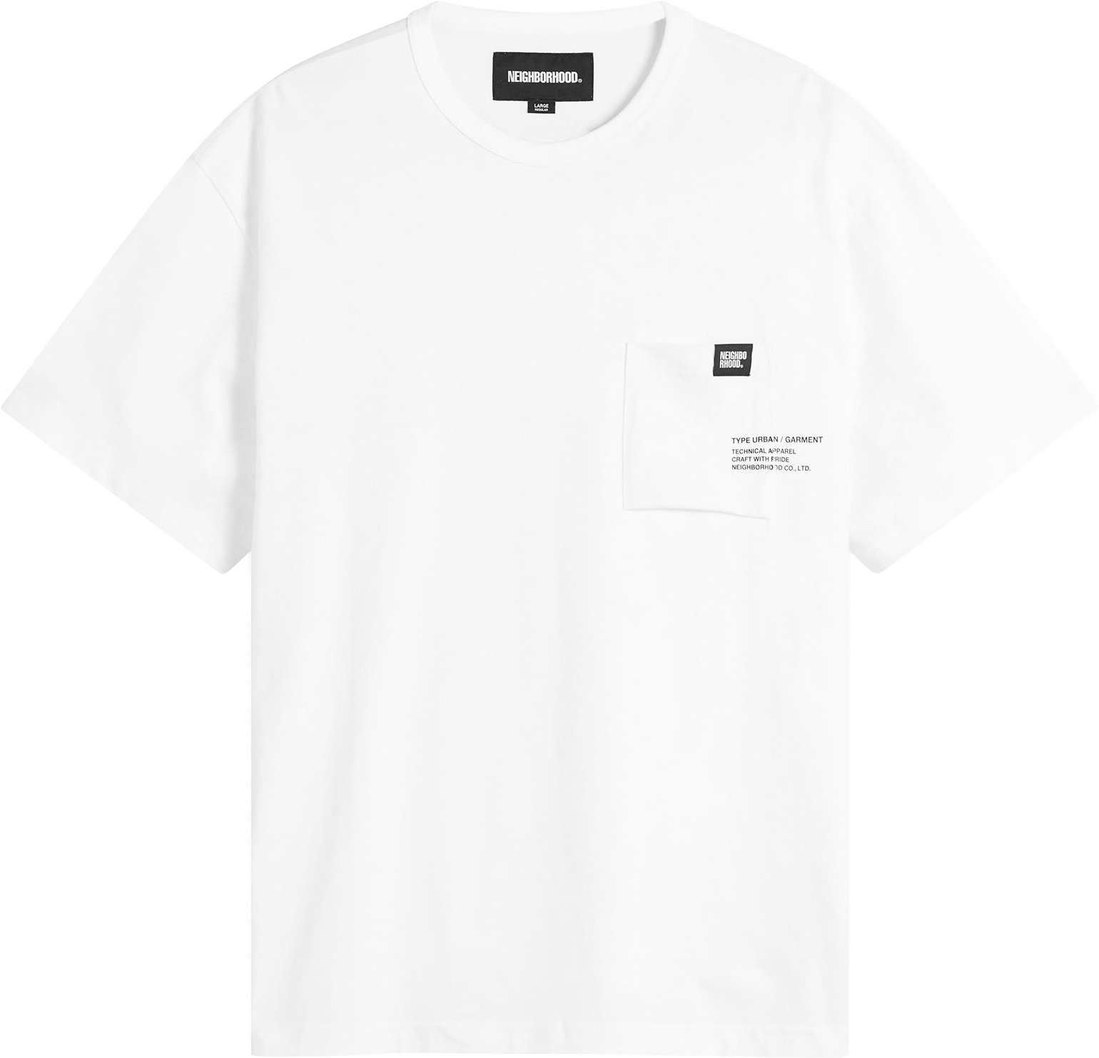 Neighborhood Sheltech Pocket T-Shirt - White | Editorialist