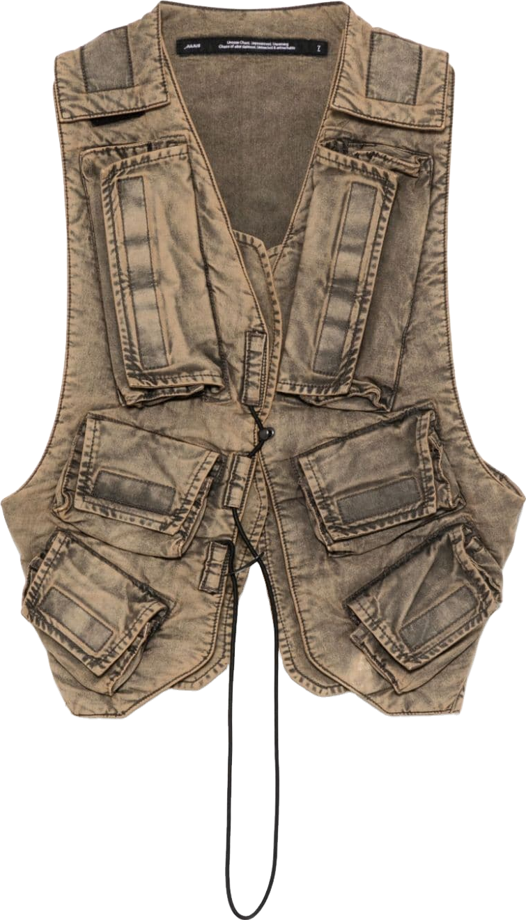 Buy JULIUS Leather Holster Vest - Black At 29% Off | Editorialist
