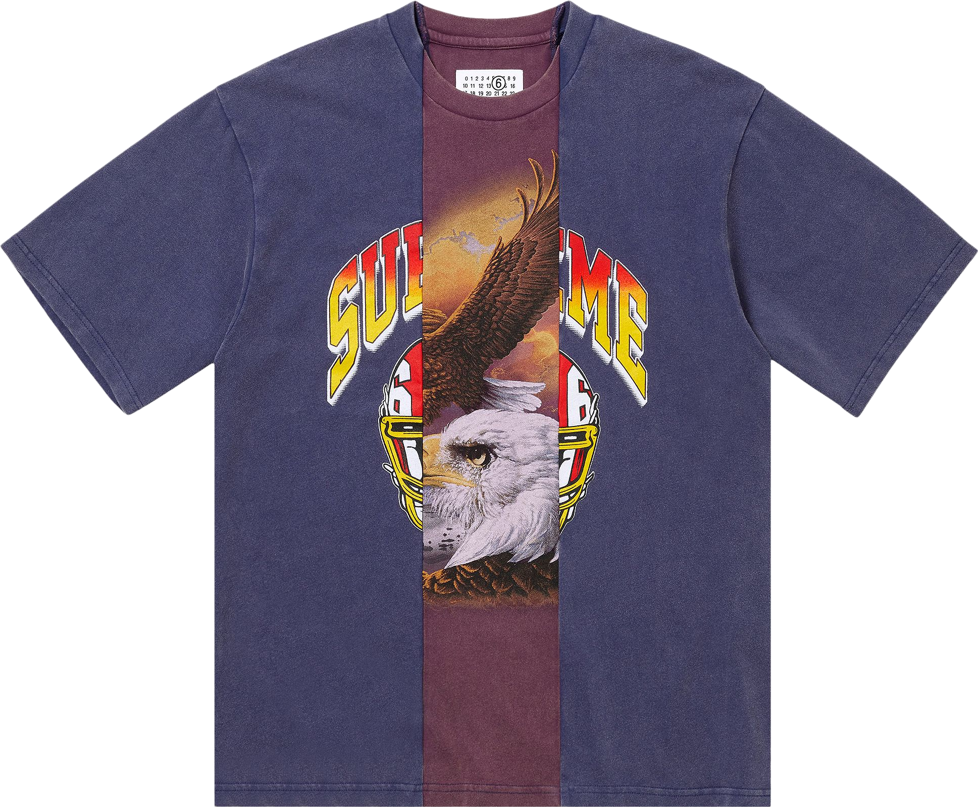 Supreme X Mm6 Maison Margiela Box Logo T-shirt - White | Editorialist