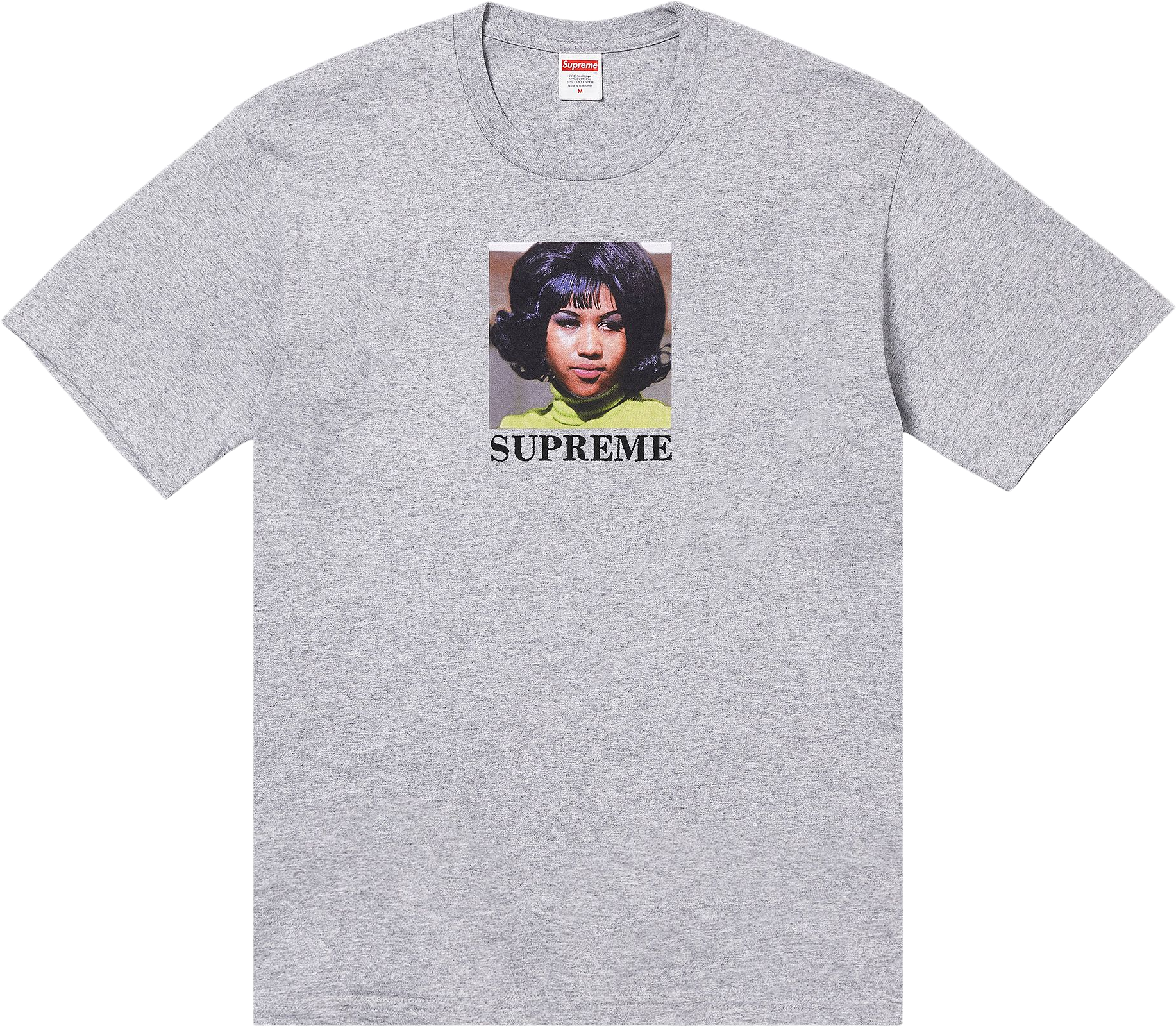 Supreme Aretha Franklin Graphic T-Shirt - White | Editorialist