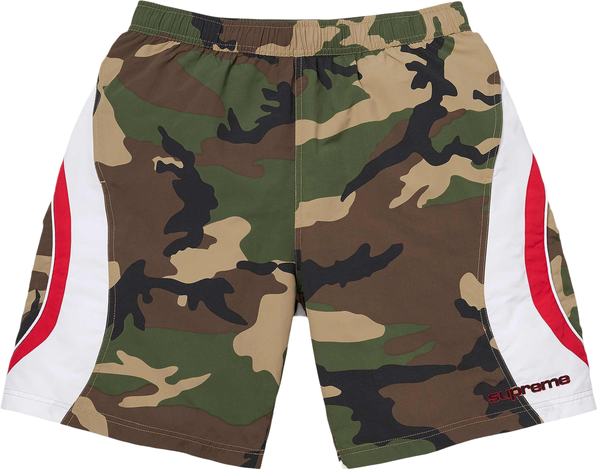 Supreme Paneled Water Short - Woodland Camo | Editorialist