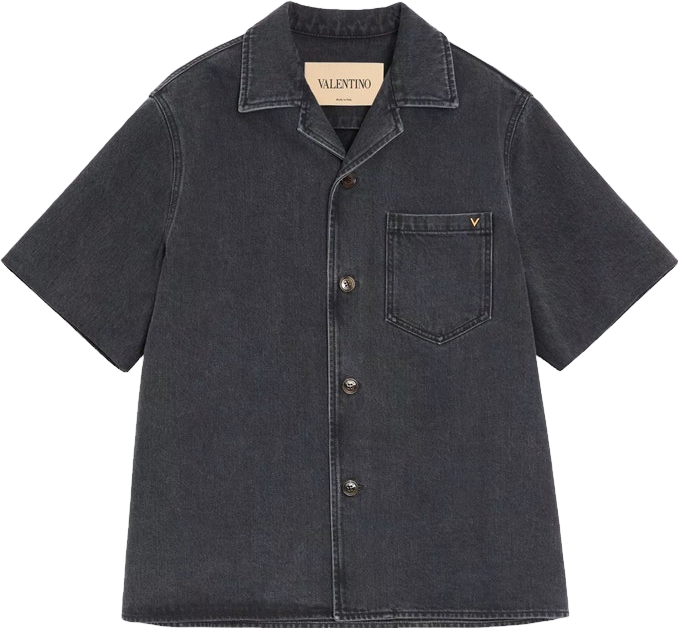 StÜssy Crochet Shirt - Black | Editorialist