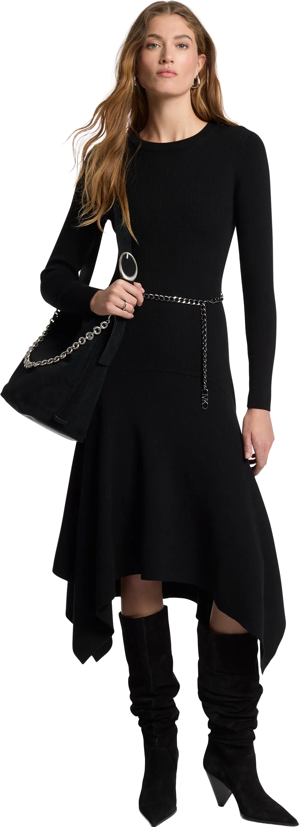 michael kors stretch knit belted dress Buy - Brown At 64% Off upload-20250929